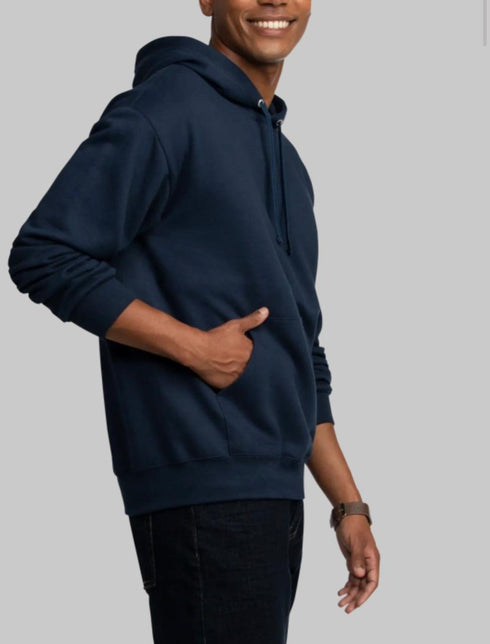 FRUIT OF THE LOOM EVERSOFT FLEECE PULLOVER HOODIE SWEATSHIRT